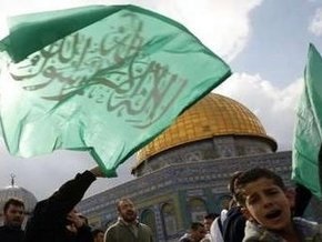 Палестинцы отметили день рождения ХАМАС