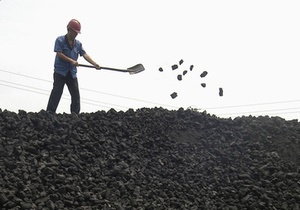 В прошлом году Украина сократила добычу угля