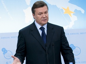 Янукович: Партия регионов не может быть в коалиции с  оранжевой  командой