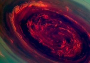 Новости науки - космос - NASA - ураган на Сатурне: Зонд Кассини снял мощнейший ураган в Солнечной системе