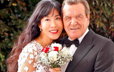 74-річний колишній канцлер Німеччини Шредер одружився з кореянкою