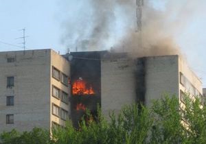 новости Харькова: В Харькове произошел пожар в общежитии: три человека погибли, около 40 пострадали