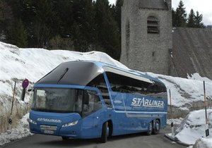 Новости Германии: В Германии водитель автобуса попросил пассажиров заплатить за бензин