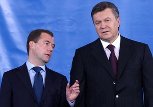 В Москве Янукович проведет личную встречу с Медведевым