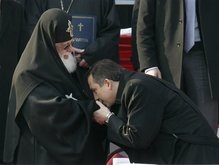 На инаугурации Саакашвили один человек умер, другой сломал ногу