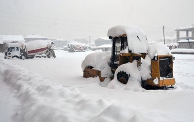 У Туреччині понад 750 сіл відрізані від світу через снігопади