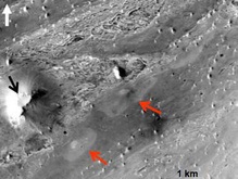 На Марсе, возможно, обнаружены гидротермальные источники