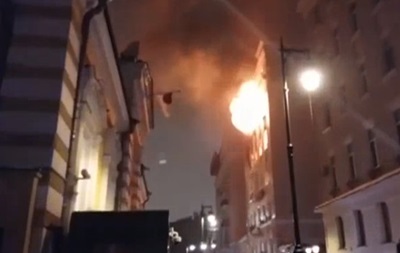 Внаслідок пожежі в центрі Москви загинули двоє людей