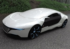 Испанский дизайнер разработал концепт Audi A9 на базе нанотехнологий