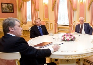 Кравчук: На каком основании Кучма и Ющенко живут на госдачах?