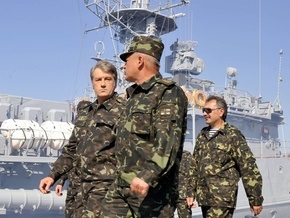 Ющенко требует скорейшей демаркации украино-российской границы