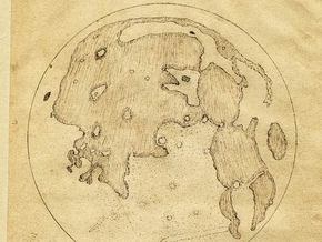 Англичанин опередил Галилея в создании карты Луны, но скромно умолчал об этом