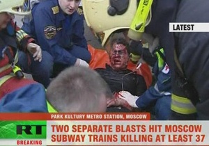 Половина пострадавших при взрывах в московском метро находятся в тяжелом состоянии