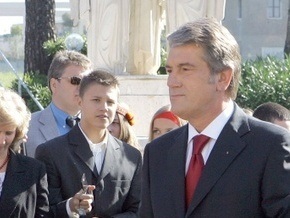 Ющенко прилетел в Литву