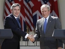 Буш и Браун договорились об усилении санкций против Ирана