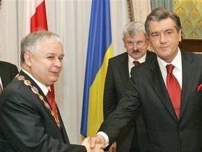 Ющенко сегодня посетит Польшу