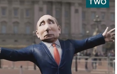 У Британії запустили гумористичне ток-шоу з анімованим Путіним