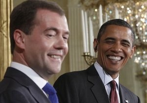 Медведев и Обама дали совместную пресс-конференцию: Россия и США достигли успеха в перезагрузке