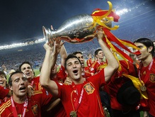 Фотогалерея: Испания - Чемпион Европы
