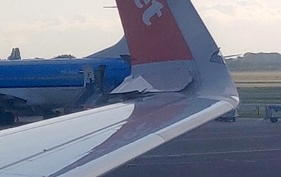 Два літаки зіткнулися в аеропорту Амстердама
