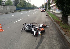 новости Киева - ДТП - мотоцикл - В Киеве в ДТП погибли водитель и пассажир мотоцикла