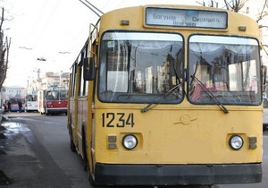 В Житомире трамваи и троллейбусы не вышли на маршруты