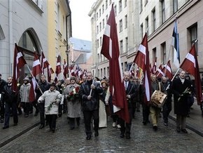 В Риге состоялся марш памяти бывших легионеров СС