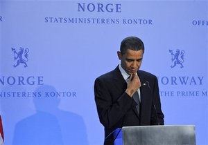 Обама признал, что он был не лучшим кандидатом на получение Нобелевской премии