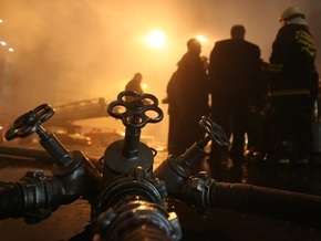 Ночью в Херсонской области горело здание налоговой инспекции
