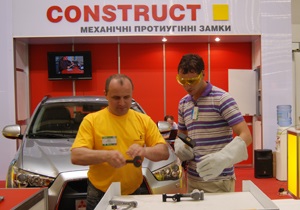 CONSTRUCT победил жидкий азот на выставке  SIA-2011