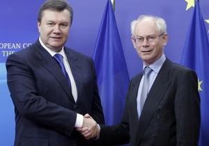 Президент ЕС посетит Украину в день рождения Януковича