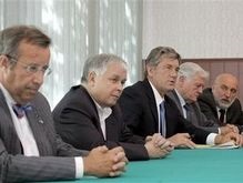 Ющенко и лидеры четырех государств прибыли в Тбилиси