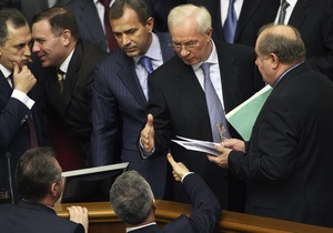 В БЮТ рассчитывают, что члены коалиции помогут отправить Азарова в отставку
