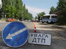 В Донецкой области в результате ДТП травмированы 13 человек