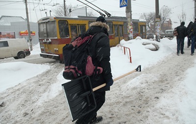 В Киеве появится первый тротуар с подогревом