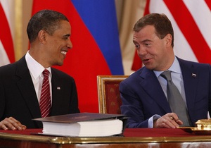 Фотогалерея: Сокращение следует. Обама и Медведев подписали Договор по СНВ