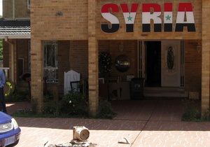 В Австралии разгромили посольство Сирии