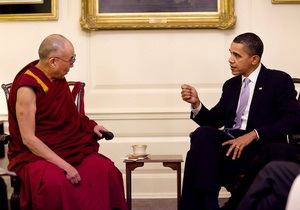 Фотогалерея: Далай-лама в гостях у Обамы