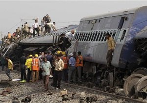 Ответственность за железнодорожную катастрофу в Индии возложили на маоистских повстанцев