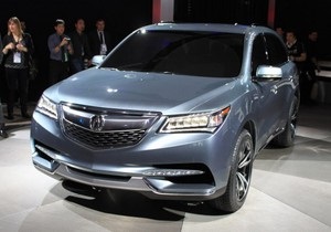 Acura представила прототип своего нового кроссовера