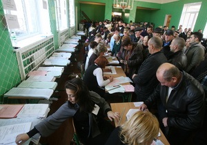 Фотогалерея: Козин голосует. День выборов в  украинском Беверли-Хиллз 