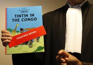 Выходец из Конго потребовал через суд запретить комиксы о Тантане