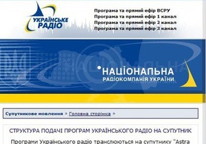 Национальная радиокомпания закрывает Всемирную службу Радио Украина