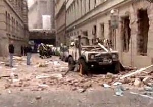 В центре Праги прогремел взрыв