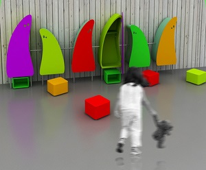Презентация новой коллекции детской мебели  Baby   на  выставочном комплексе  Росстройэкспо   (дизайн центр  АРТ-ФЕРМА ).