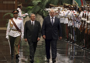 Лукашенко встретился с лидером Кубы