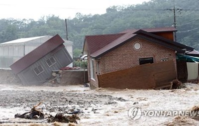 Південну Корею накрили сильні зливи: є загиблі і зниклі безвісти