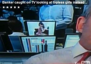 В Австралии банкира поймали на просмотре фото голых моделей в прямом эфире