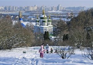 В Украину в понедельник придет настоящая зима