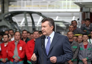 Янукович считает своим долгом создание в Украине благоприятных условий для работы инвесторов